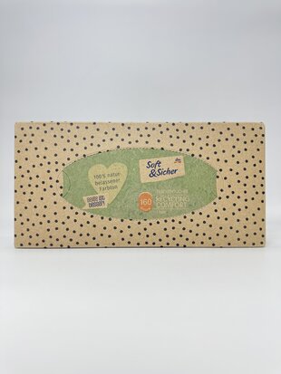 Soft&Sicher Natur серветки паперові 160шт.