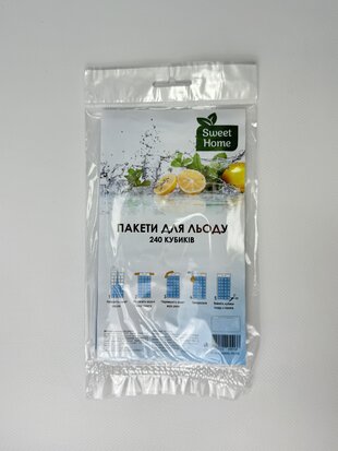 Пакети для льоду. 240 кубиків Sweet Home