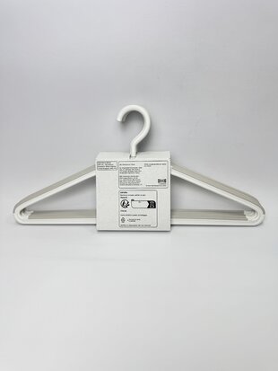 Вішаки IKEA білі 5 шт.