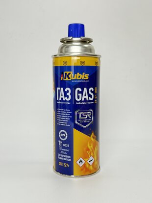 Газ універсальн. KUBIS ізобутан-бутан 227г (Корея)