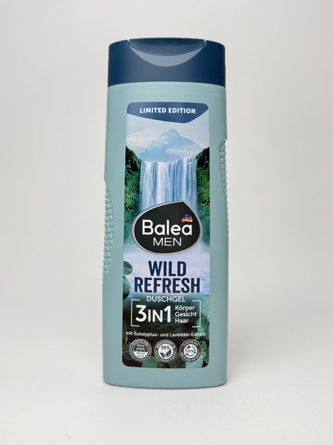 Balea MEN 3в1 для чоловіків Wild Refresh 300ml