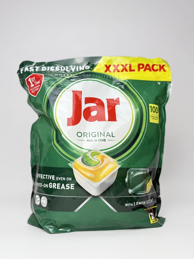 Таблетки для посуд. машини JAR Original all in one 100 шт.