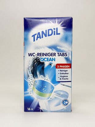 Tandil - Таблетки антикальк для очищення унітазу 16St ocean