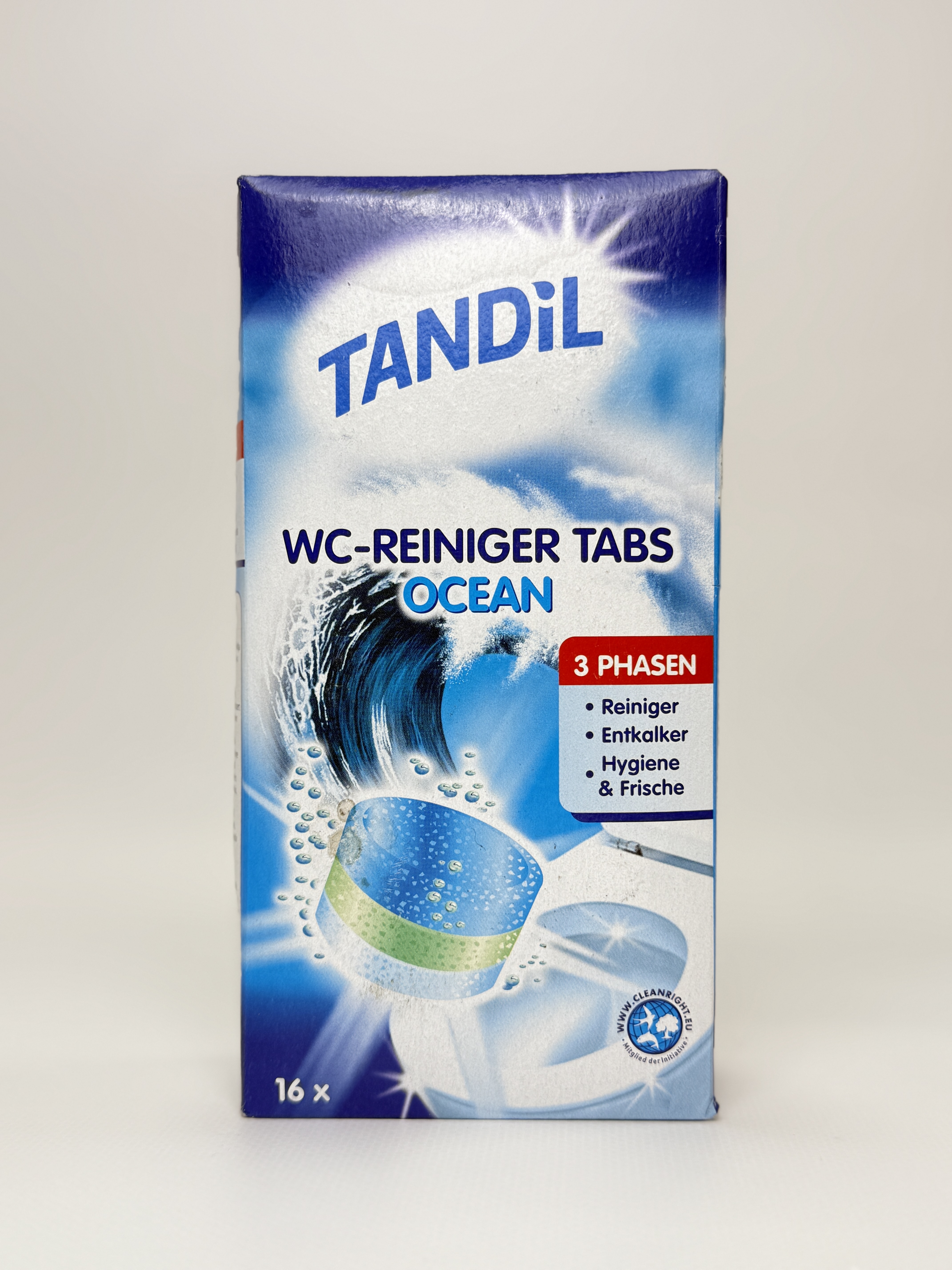 Tandil - Таблетки антикальк для очищення унітазу 16St ocean