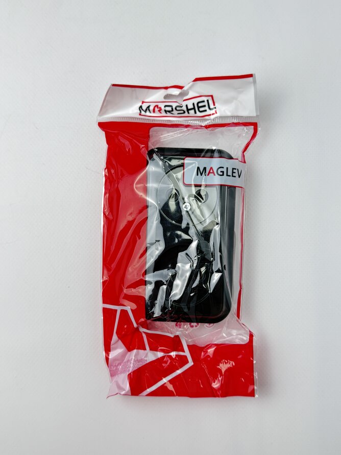 Розетка двомісна Marshel Black RO16-237