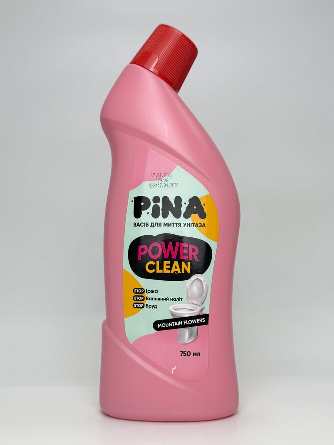 Засіб для миття унітаза TM"PINA" Power Clean "Mountain Flowers" 0.75 л