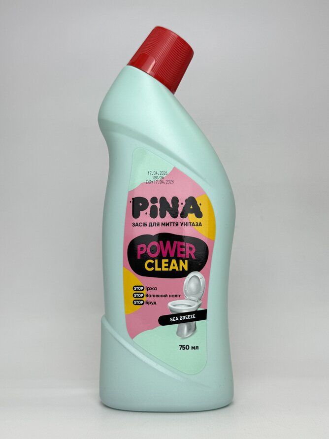 Засіб для миття унітаза TM"PINA" Power Clean "Sea Breeze" 0.75 л