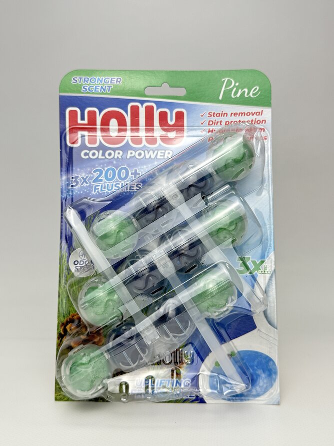 Блок в унітаз HOLLY COLOR Power 3*50g Pine