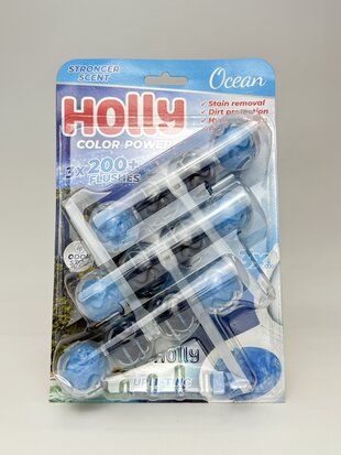 Блок в унітаз HOLLY COLOR Power 3*50g Ocean