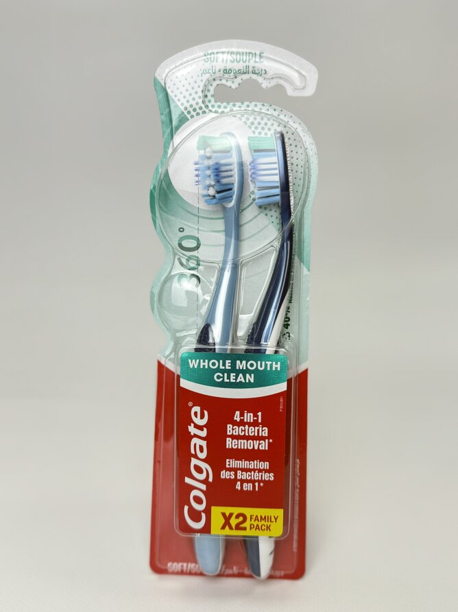 Зубна щітка Colgate 4в1 360 Soft/Souple