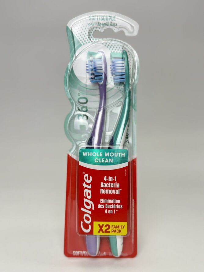 Зубна щітка Colgate 4в1 360 Soft/Souple