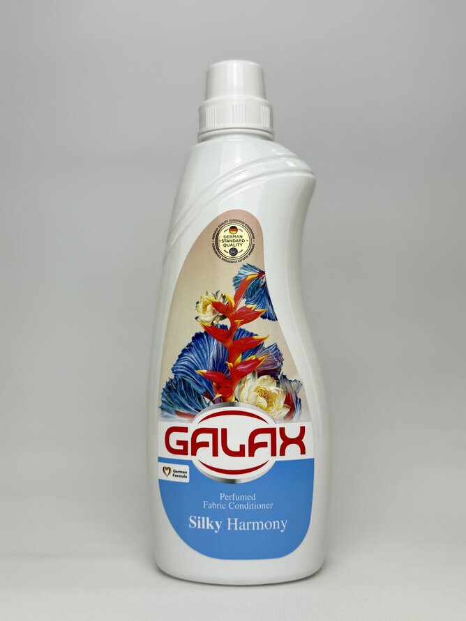 GALAX Кондиціонер для прання парфумований Silky Harmony 970 мл