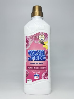 WASH&FREE Ополіскувач для білизни Romantic Blossom 970 мл