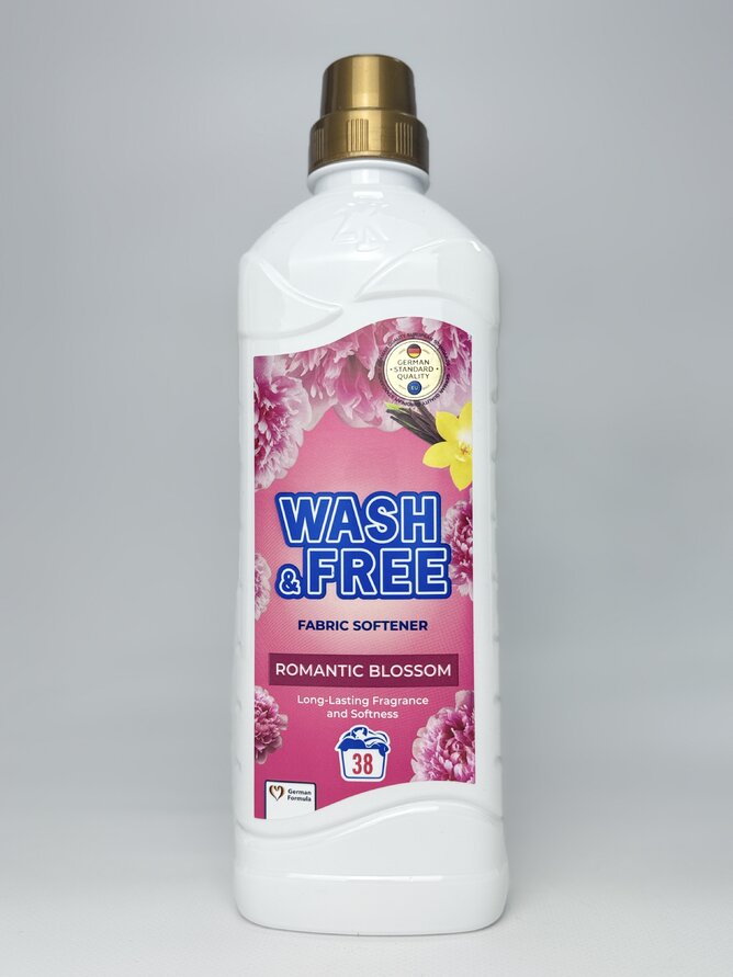 WASH&FREE Ополіскувач для білизни Romantic Blossom 970 мл