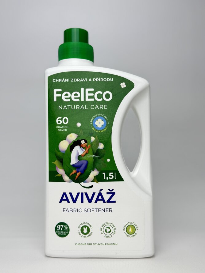 FeelEco Ополіскувач Fabric Softener 60 прань 1.5 л