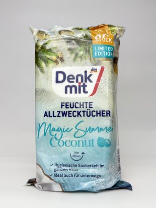 Denk Mit Серветки для прибирання Magic Summer Coconut 80 шт.