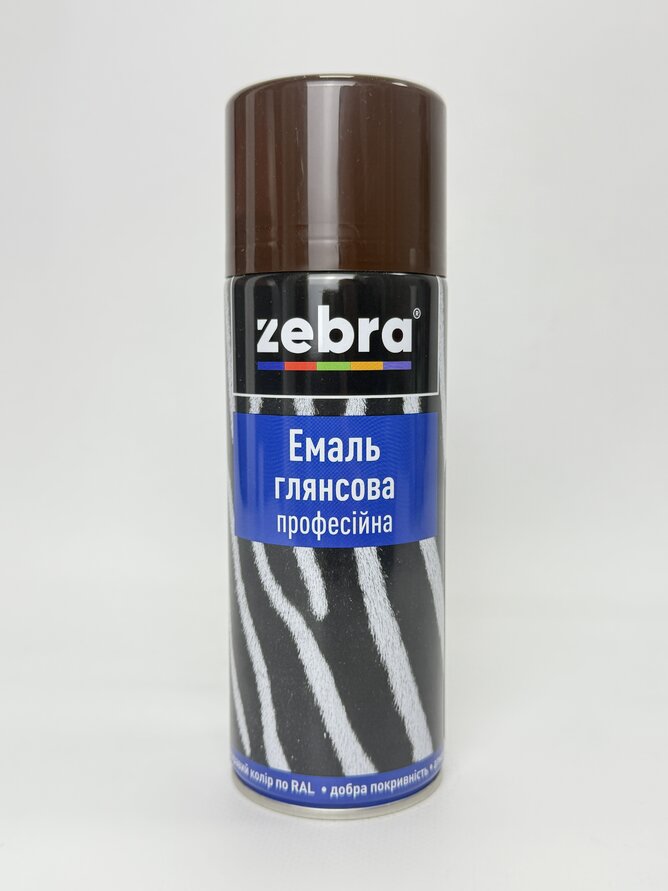 Балон фарба №792 глянсова коричневий 400 мл ZEBRA