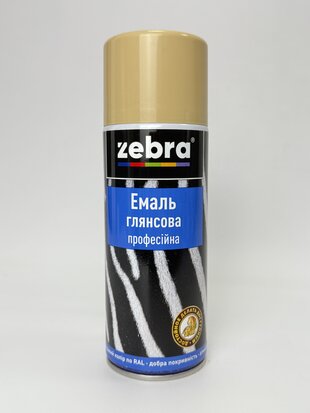 Балон фарба №988 глянсова бежевий 400 мл ZEBRA