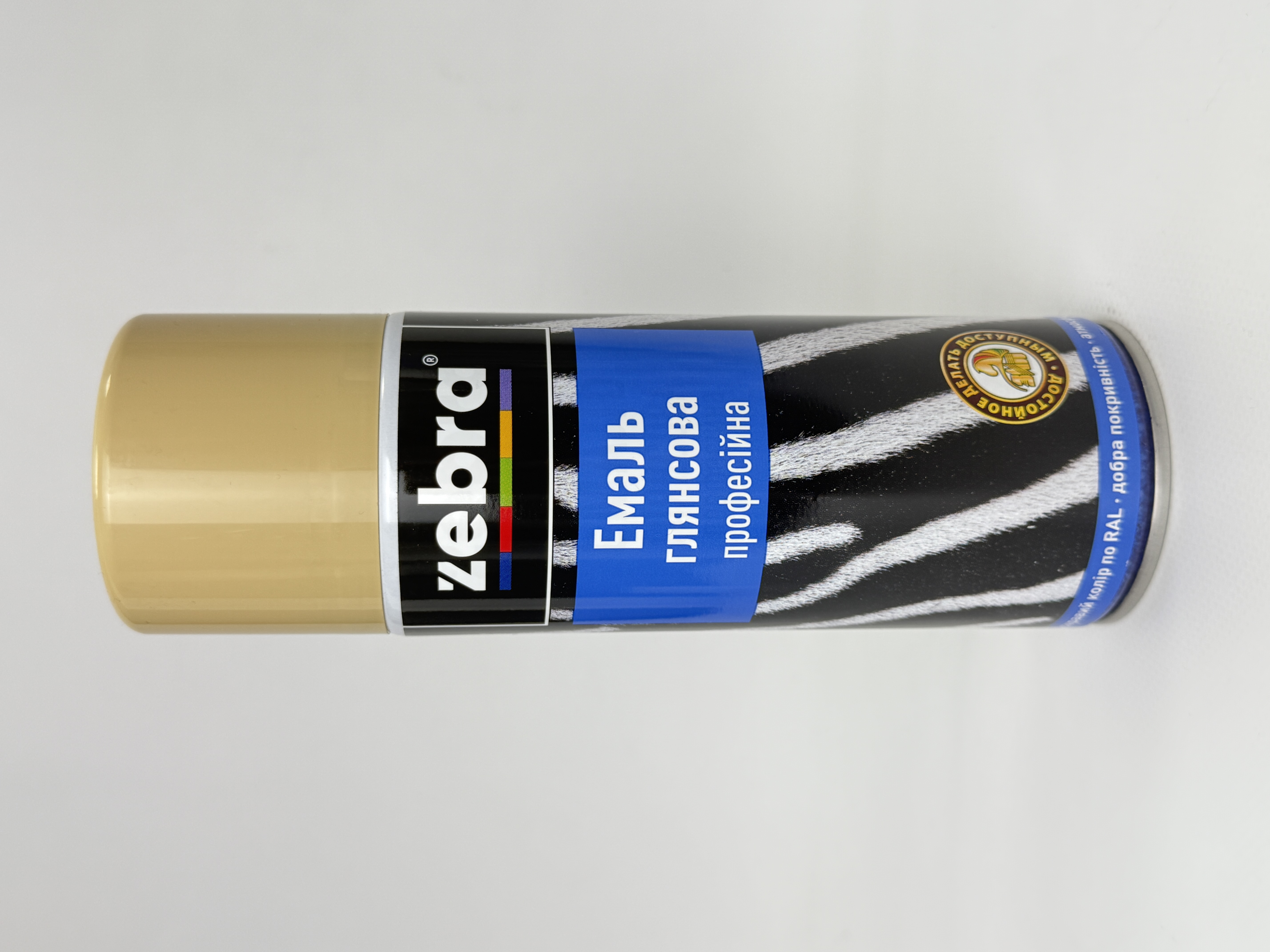 Балон фарба №988 глянсова бежевий 400 мл ZEBRA