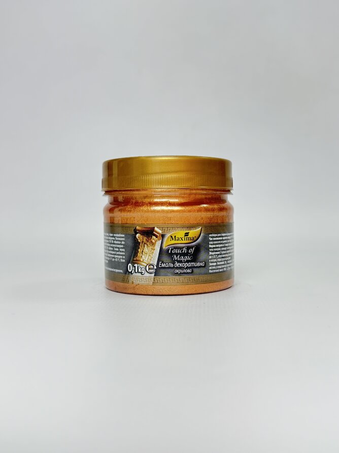 Емаль декор. акрил. бронза ТМ "Maxima" 0.1 кг