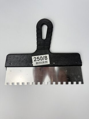 Шпатель д/клею зубчастий 8х8 250мм