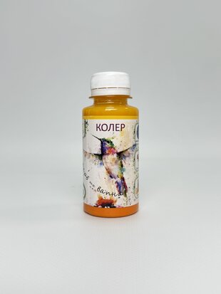 Барвник конц.ун. 10 яскраво-жовтий 100мл Колібрі