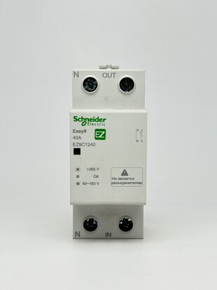 Реле напруги 1П+Н 40А 230В EZ9C1240