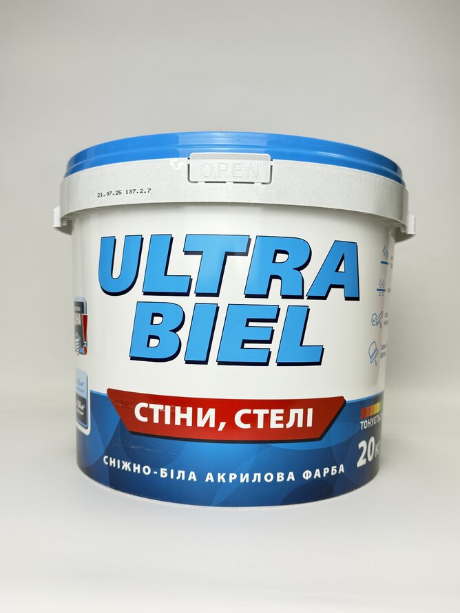 Фарба Снєжка-ULTRA Biel 15л/20 кг