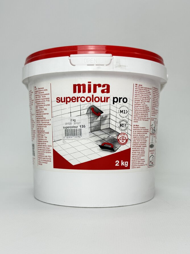 Затирка для швів Mira Supercolour №138 2кг