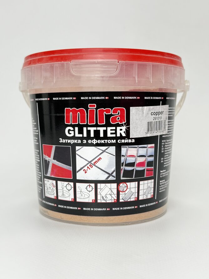 Затирка для швів Mira Glitter Cooper 1 кг