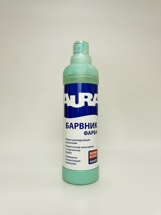 Барвник К521 ізумруд 0.75 л AURA