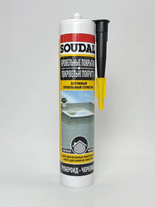 Герметик бітум. покрів. SOUDAFALT 280 мл