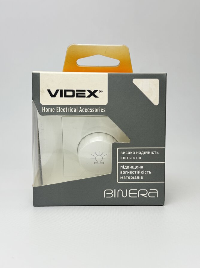 Димер BINERA білий 600Вт VF-BNDM600-W 16/96 VIDEX