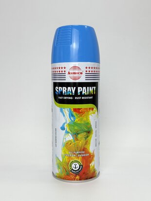 Фарба акрил. 07 ASMACO блакитна аер. 400мл