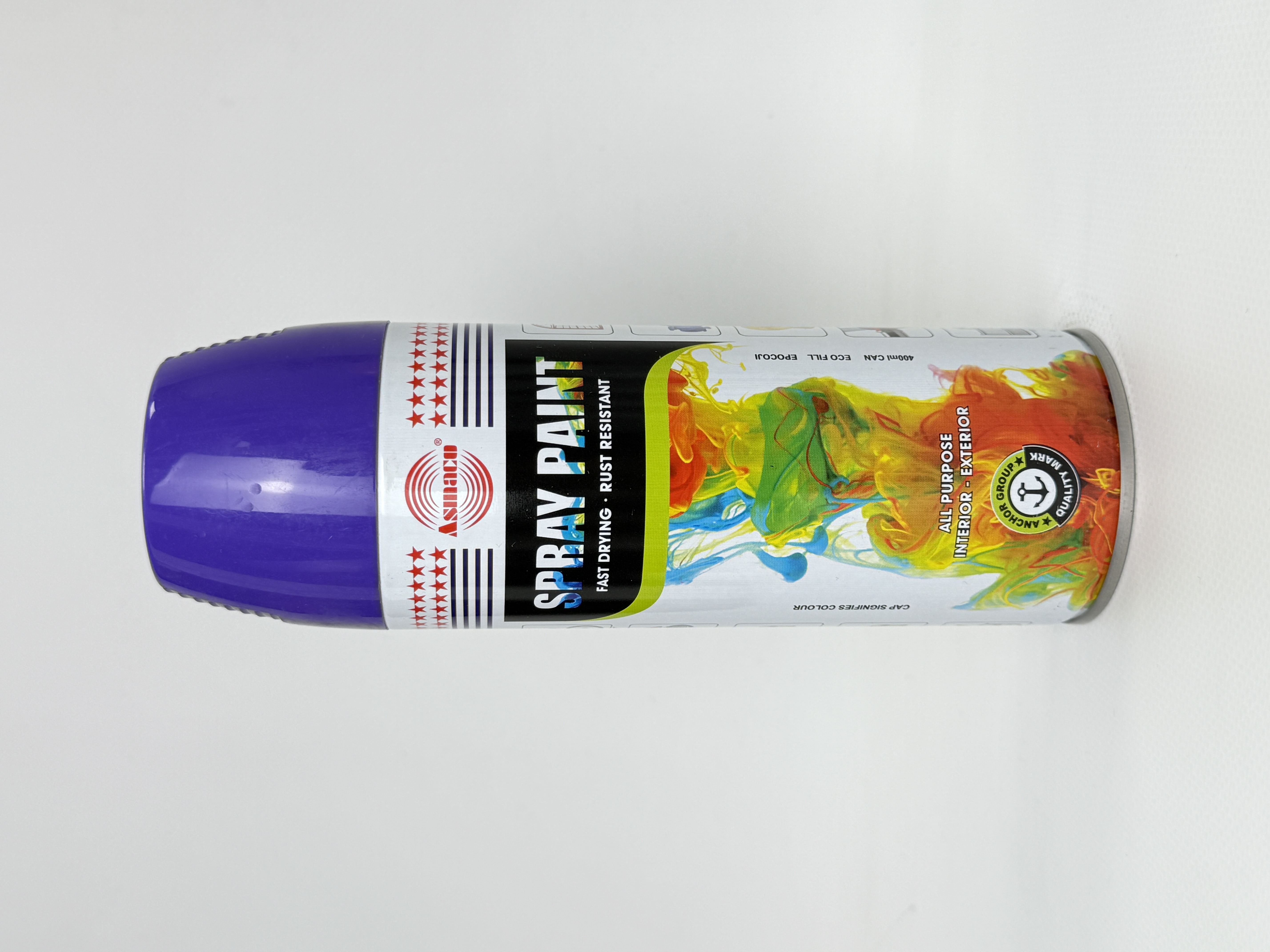 Фарба акрил. 11 ASMACO фіолетова аер. 400мл RAL 4005