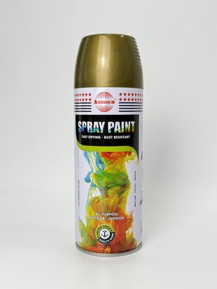 Фарба акрил. 17 ASMACO золота аер. 400мл