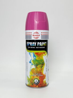 Фарба акрил. 31 ASMACO черв. персик аер. 400мл RAL 4003