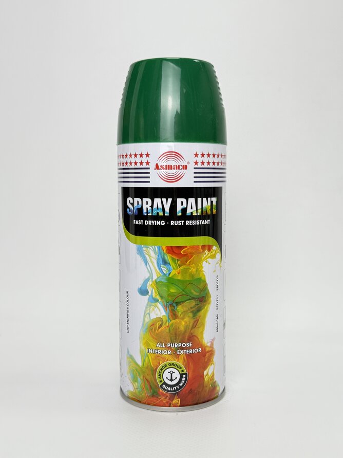 Фарба акрил. 42 ASMACO зелена сосна аер. 400мл