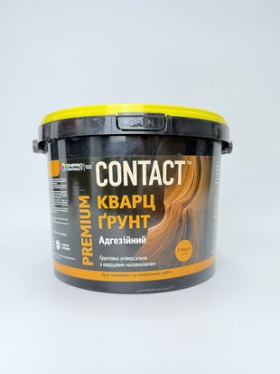 Грунтовка КВАРЦ "CONTACT" 3.8 кг