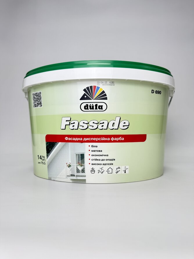 Фарба Fassade D690 Дюфа 14 кг