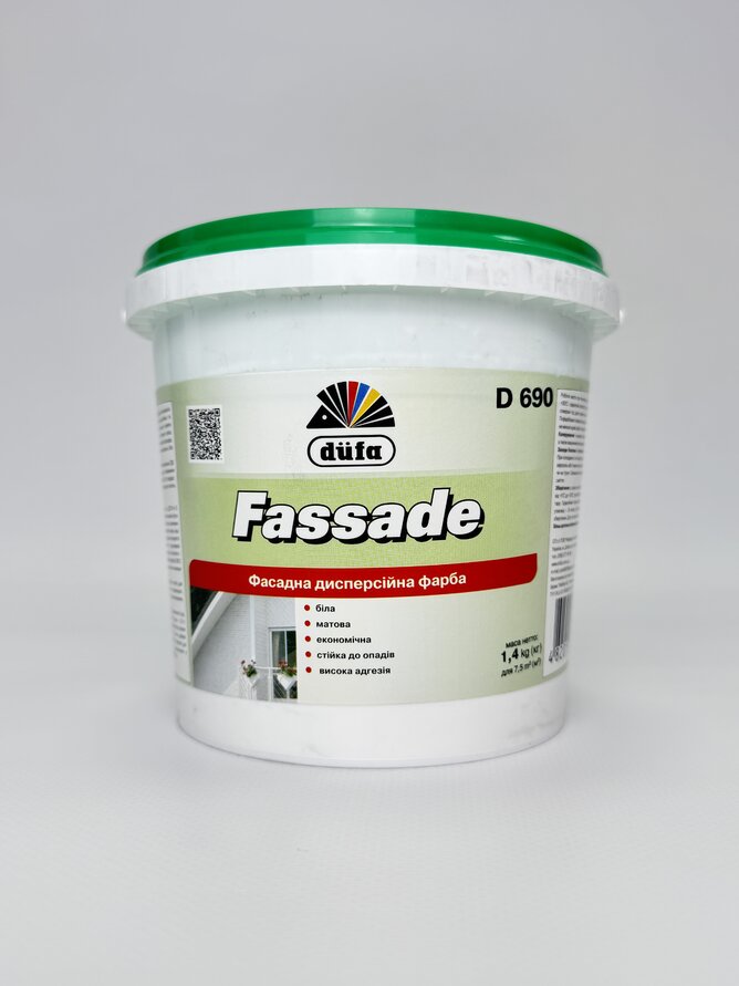 Фарба Fassade D690 Дюфа 1.4 кг