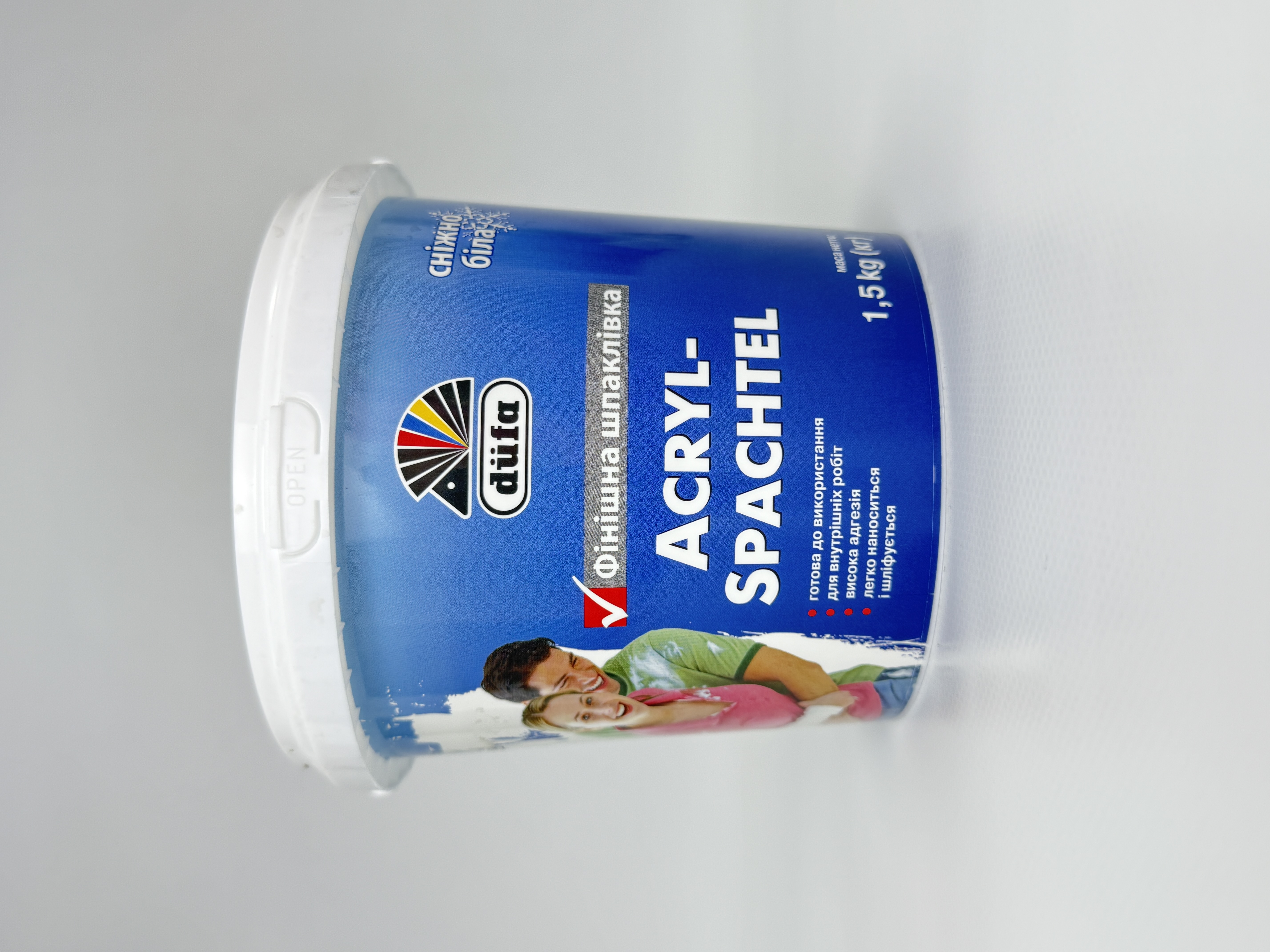 Шпаклівка Akril Spachtel Дюфа 1.5 кг