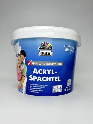 Шпаклівка Akril Spachtel Дюфа 16 кг