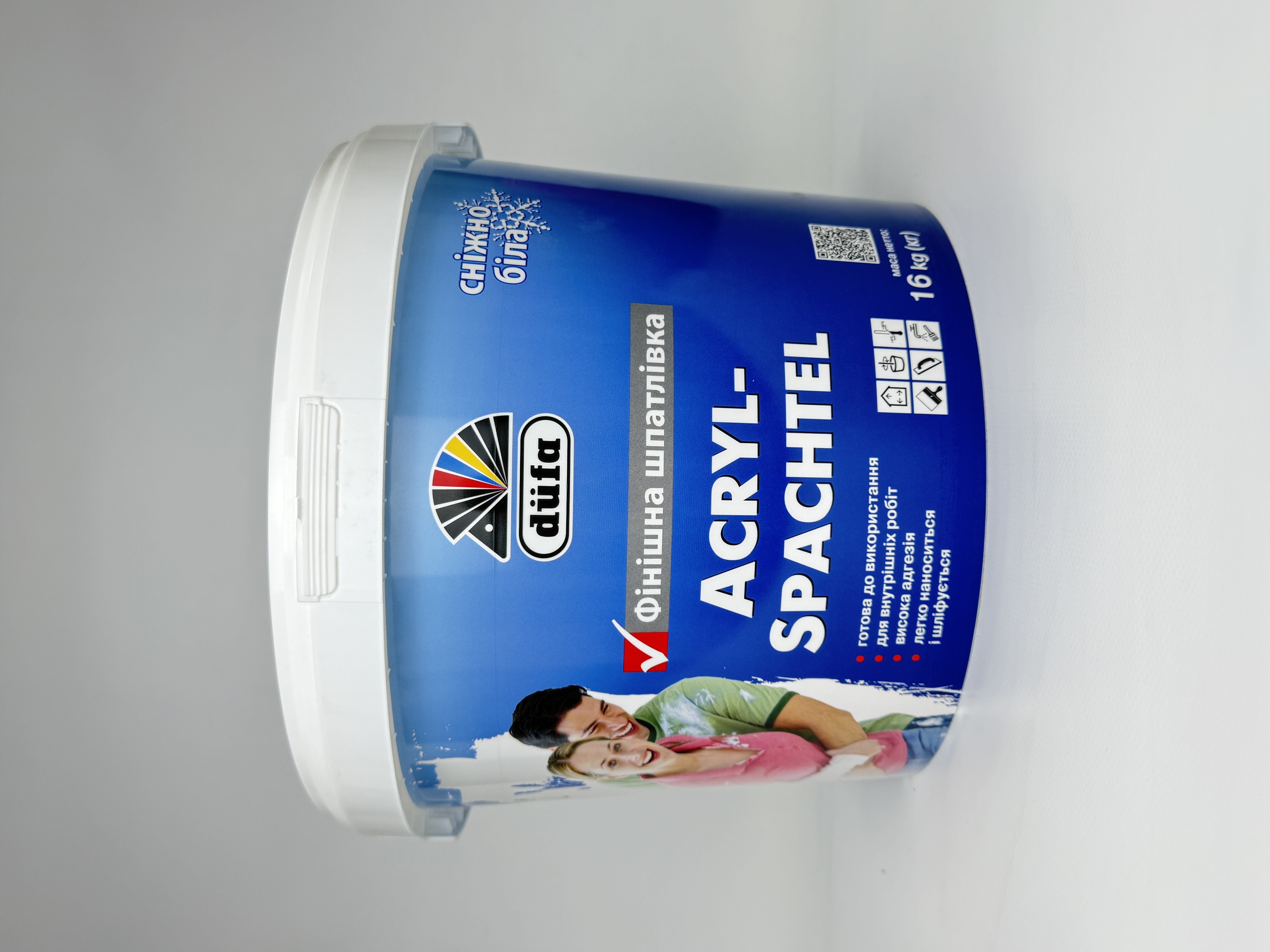 Шпаклівка Akril Spachtel Дюфа 16 кг