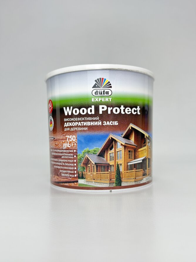 Засіб Wood Protect DE Дюфа білий 0.75 л