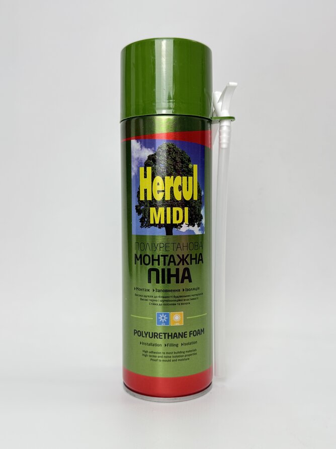 Піна Hercul MIDI ручна всесезонна 500мл