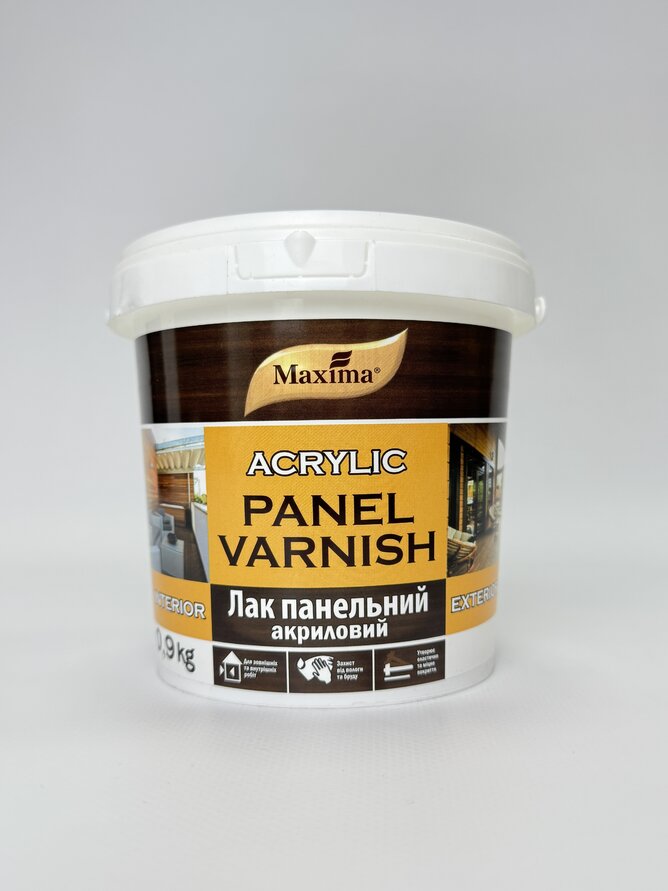 Лак панельний. глянсовий ТМ "Maxima" - 0.9 л