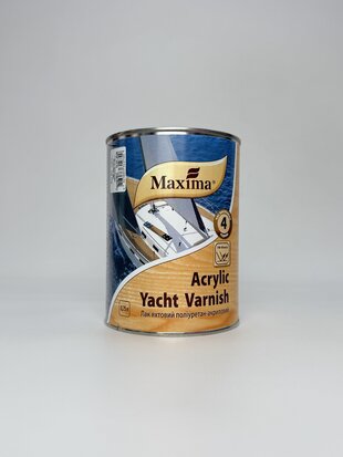 Лак яхтовий алкідно-уретановий глянсовий ТМ "Maxima" - 0.75 л