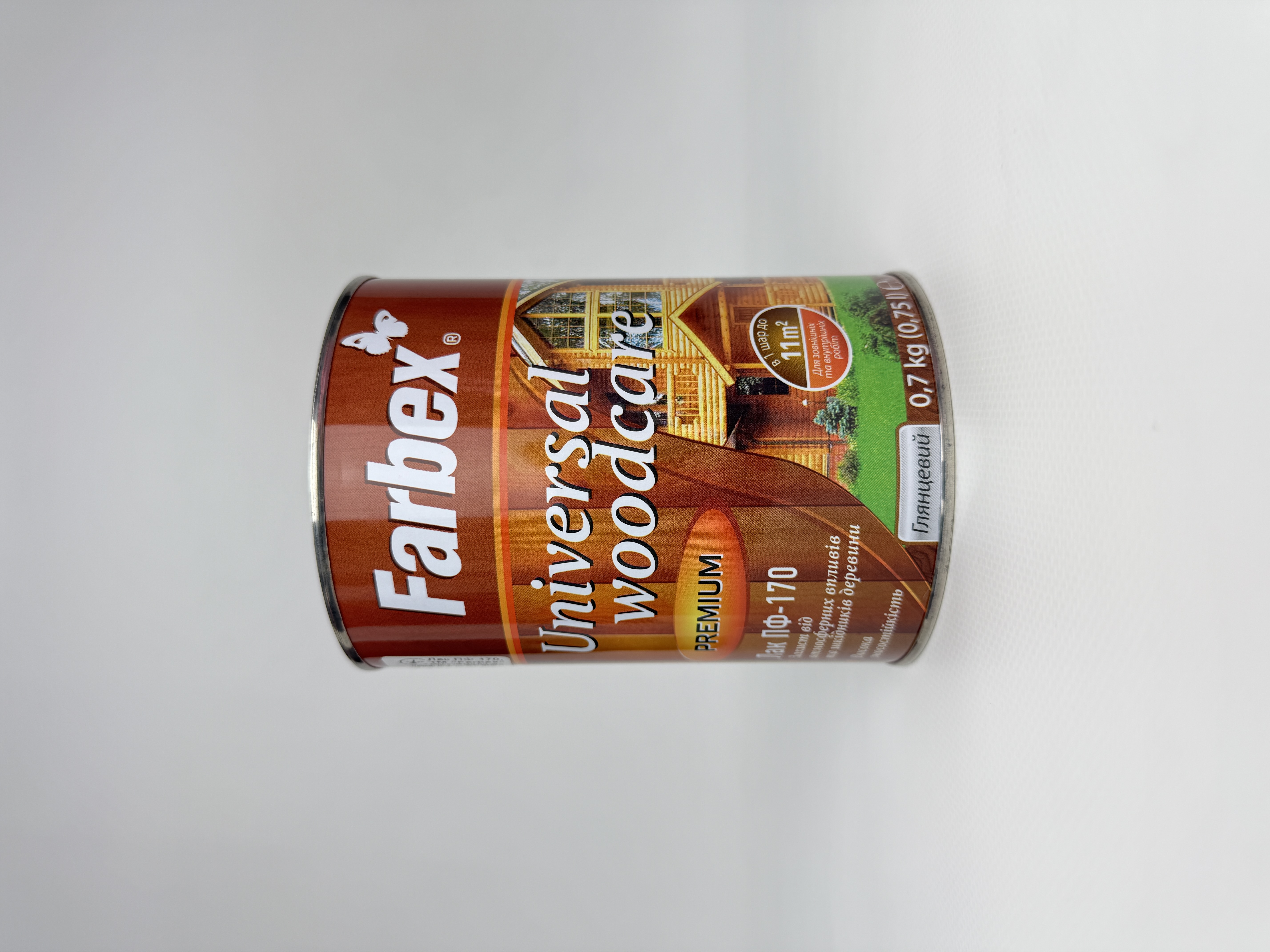 Лак алкідний ПФ-170 для зовн. робіт глянсовий ТМ "Farbex" - 0.75 л