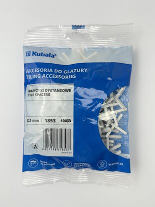 Хрестики д/плитки KUBALA 2.5 мм